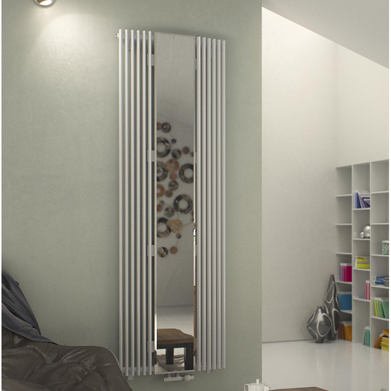 Andromeda Vertical Designer Radiator, White
