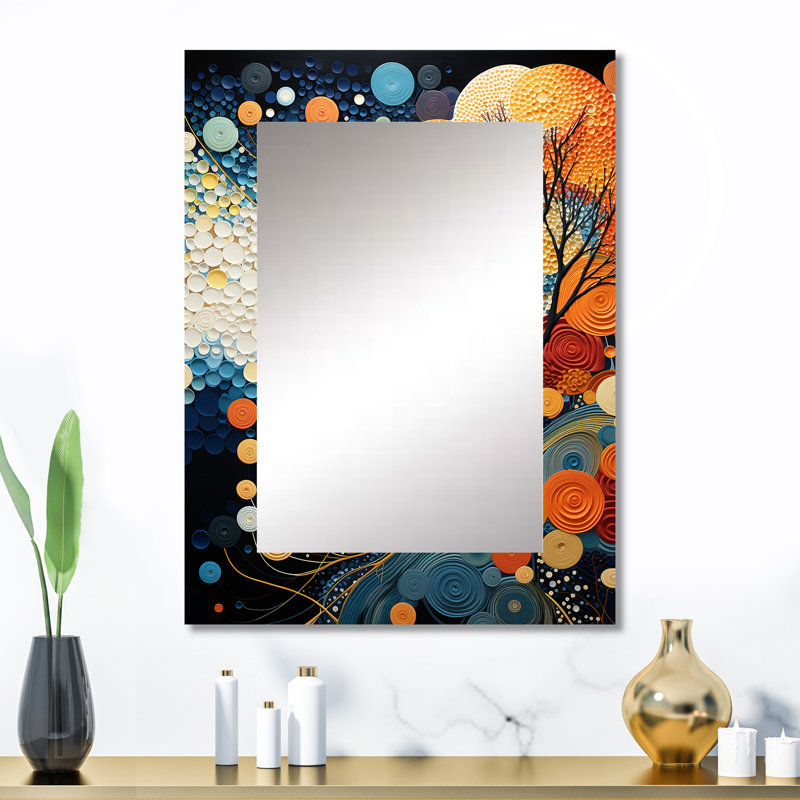 Colourful Mid Century Dynamic Duality, 32 po x 24 po