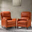 Fauteuil inclinable en cuir Beecher 28,75 po-506872489