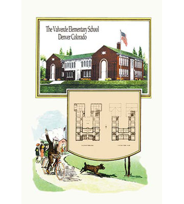 « valverde élémentaire school », impression