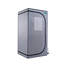 Portable Steam Grey Mini Plus - Spa personnel avec générateur et télécommande. Chaise pliable. Installation facile. Chauffage rapide. Ul accrédité. Tissu. 360 degrés. Element. Améliore la douceur de la peau