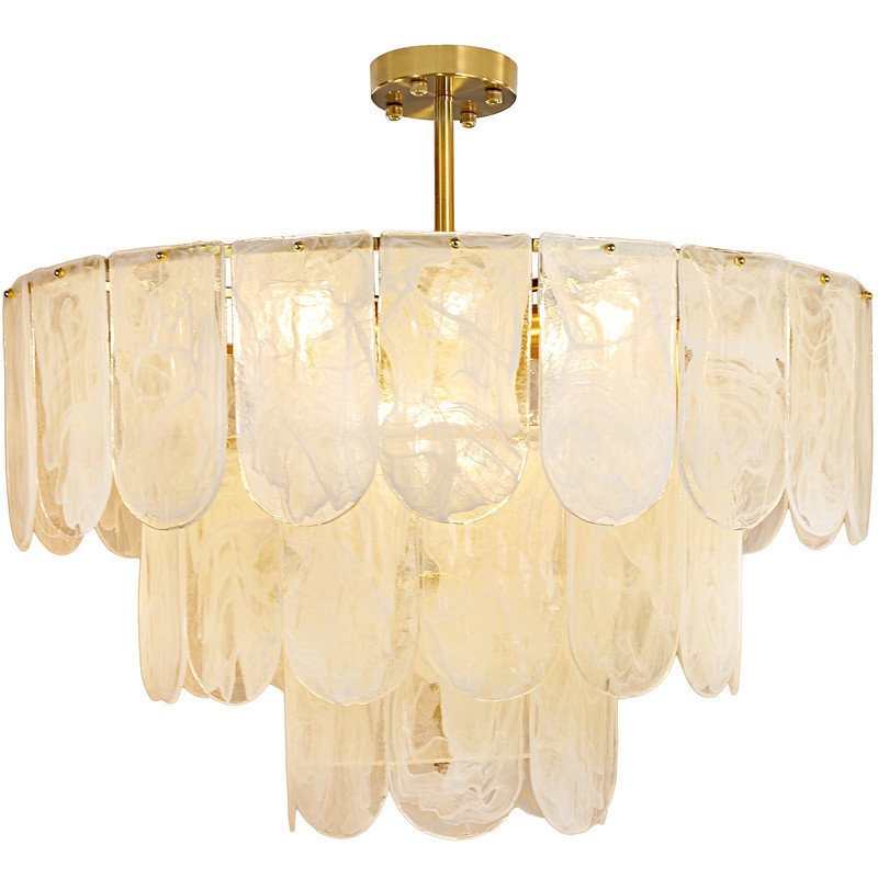 Yilda 12 - Light Dimmable Tiered Chandelier