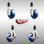 Roulettes pivotantes-105480287