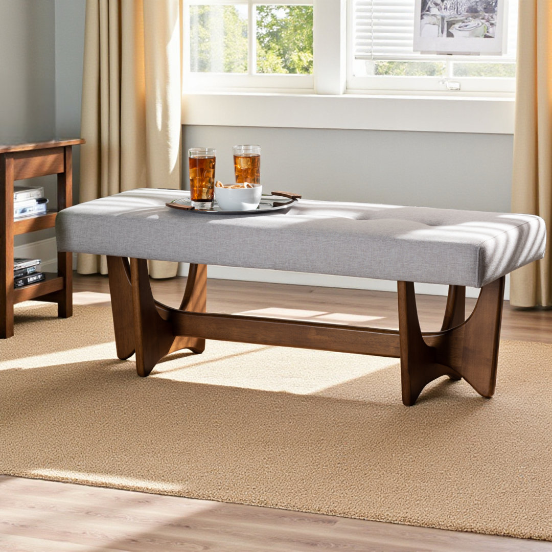 Parkchester Bench Mercury Row® Upholstery 