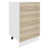 White/Sonoma oak selected