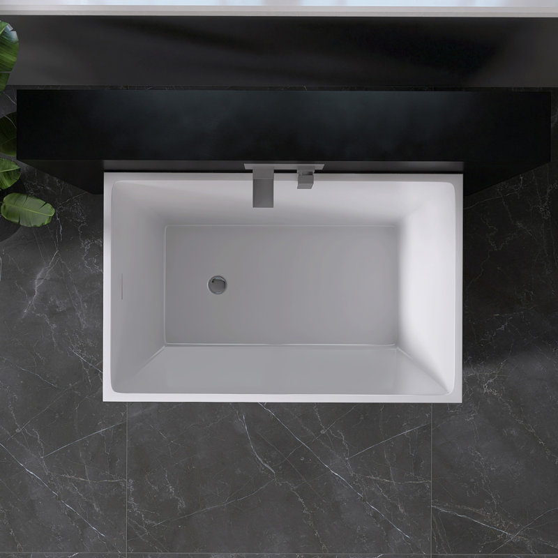 43'' X 28'' Freestanding Soaking Acrylic Bathtub