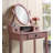 Wood Moniya Makeup Vanity Table And Stool Set-1586843452