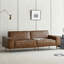 Canapé modulaire brun en similicuir-598041760-598041789