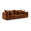 Arnya 225.8Cm Round Arms Sofa-174908768