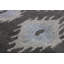 Tapis décoratif en laine brun Touffeté à la main à motif géométrique-136294173