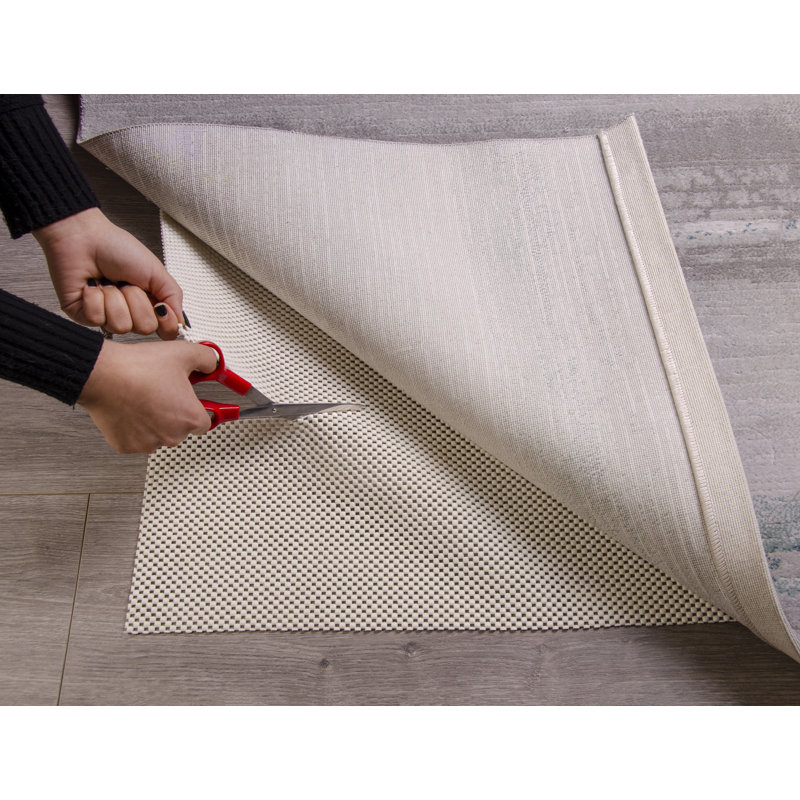 Sous-tapis antidérapant intérieur / extérieur Derr (0,25 po), Rectangle 5 pi x 8 pi