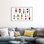 «Rowing Crew II» par Sydney Edmunds, reproduction d'art graphique sur toile