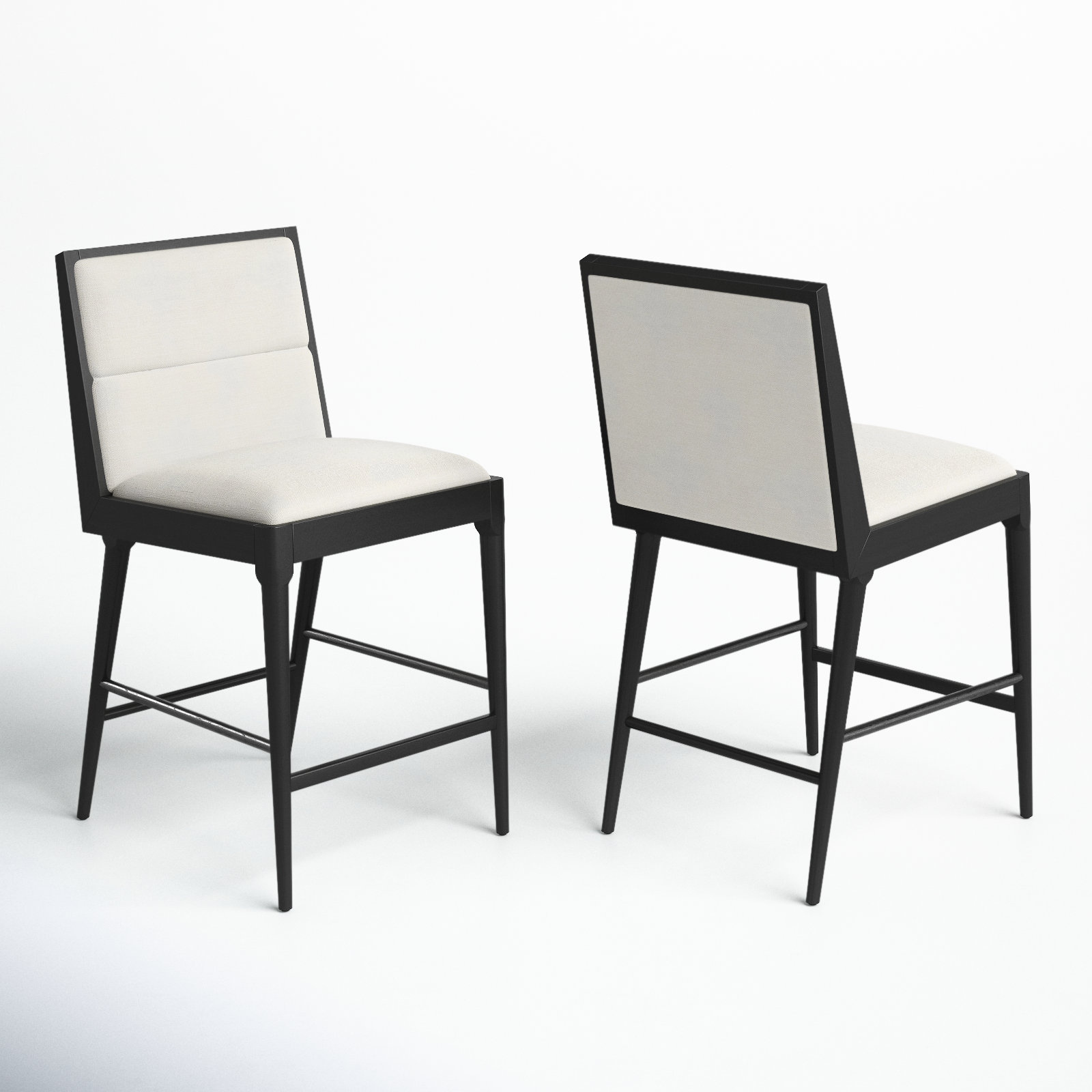 Preston 23" Bar Stool, Black