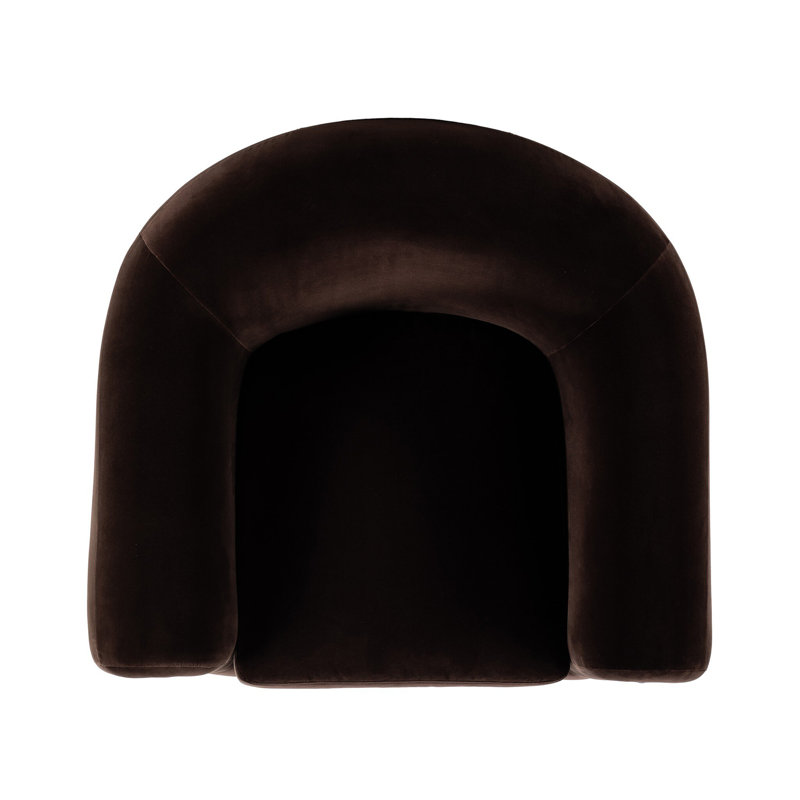 Lyla Chair-Valencia Camel, Surrey Cocoa Cotton Blend