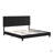 King Size Upholstered Platform Bed Frame With Linen Fabric Headboard, No Box Spring Needed, Wood Slat Support, Easy Assembly