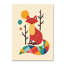 Art sur toile Myersville «Rainbow Fox»-21939596