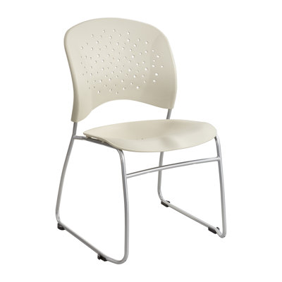 Chaise de travail Safco Rêve Series, dossier carré en plastique, siège en polyester