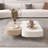 Simple modern net cream style coffee table