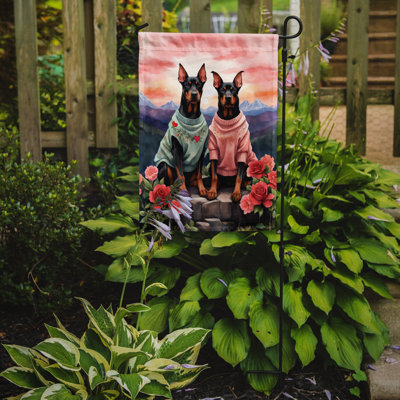 Double Sided 15.5'' H x 11.25'' W Polyester Valentine's Day Garden Flag