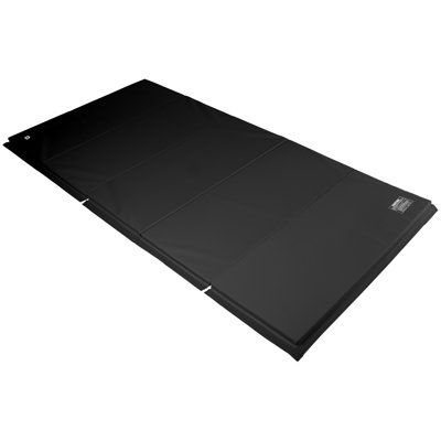 Tapis de gymnastique standard 5 pi x 10 pi x 1,5 po bleu