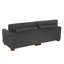 Canapé modulaire rembourré en velours côtelé Maelina-8406330