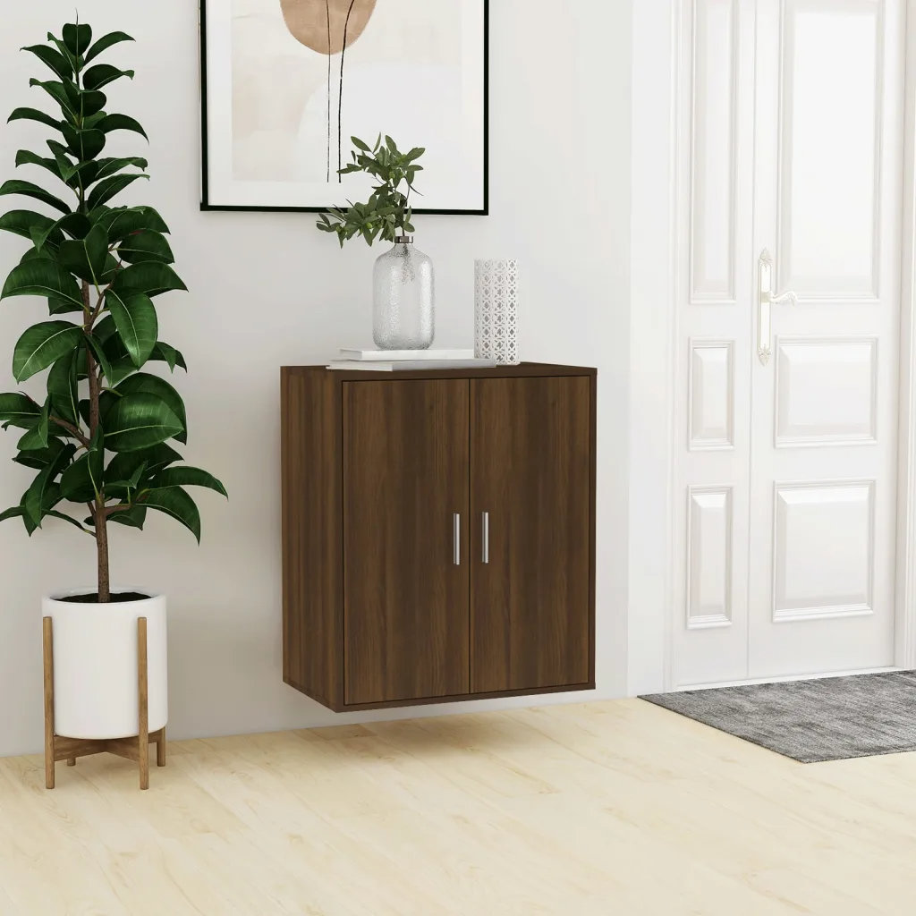 Shoe Cabinet 60x35x70 cm Engineered Wood