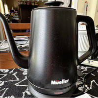  Mueller Electric Gooseneck Kettle, 1L/34oz Stainless Steel Electric  Tea Kettle & Pour Over Coffee Kettle, Auto-Shut Off & Boil Dry Protection,  Copper: Home & Kitchen