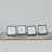 Caoimhe Metal Matte Picture Frame - Set of 4-2052915015