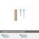Bar Pulls 1 15/16" Length Bar Knob