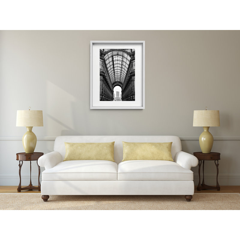 Martini Bianco Print by Joseph Regan, 36" H x 26" W x 0.75" D, White