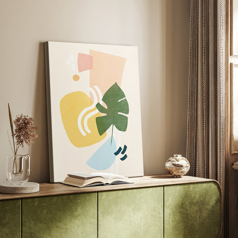 Memphis Symphony III - galerie sur mesure Cavas, H 48 po x l 32 po