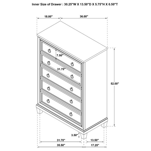 Dimensions du produit