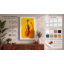 Cello on Gold Modern 1 Piece Wrapped Canvas Wall Art-180094495-180094562