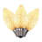 Vickerman C7 LED Warm White Faceted Replacement Bulb, Package Of 25