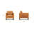 Mateo Full-Grain Genuine Italian Leather Armchair-2052714830