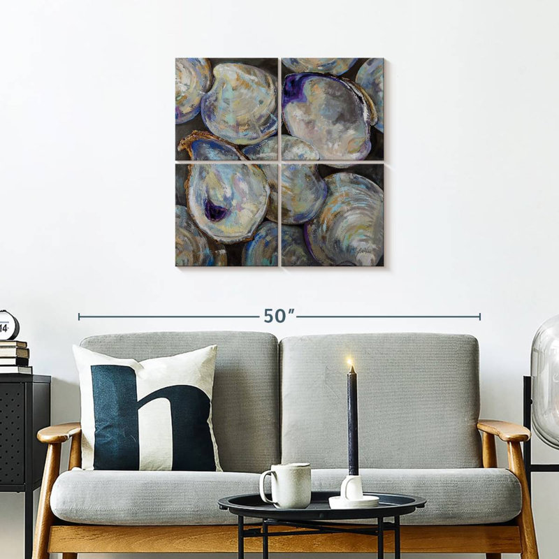Brampt Lost Oyster, 26" H x 26" W