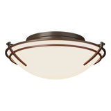 Tryne 2 - Light 15.7" Simple Bowl Flush Mount