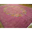 Coral Antique Rectangle Chinese - Art Deco Wool 1920s Room Size Knotted Rug