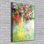 Colorful Flowers - Wrapped Canvas Print