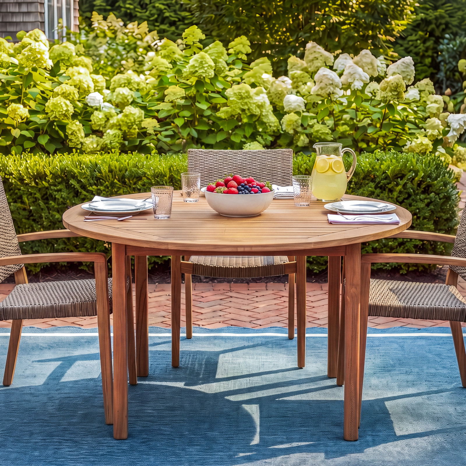 Summerton 48'' Teak Outdoor Dining Table