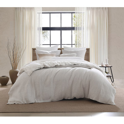 Dkny Pure Ribbed Jersey Duvet Cover Set