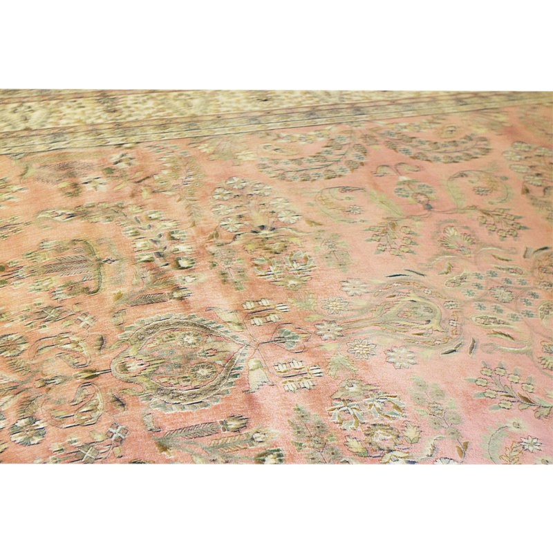 One-of-a-Kind 9'7" x 12'10" Hand Knotted Area Rug