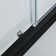 72" W x 72" H Single Sliding Aluminum Framed Shower Door with Heat Soaking Process and Protective Coating Treatment