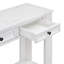Console, canapé avec tiroirs de rangement et tablette inférieure, table de couloir-1366252532