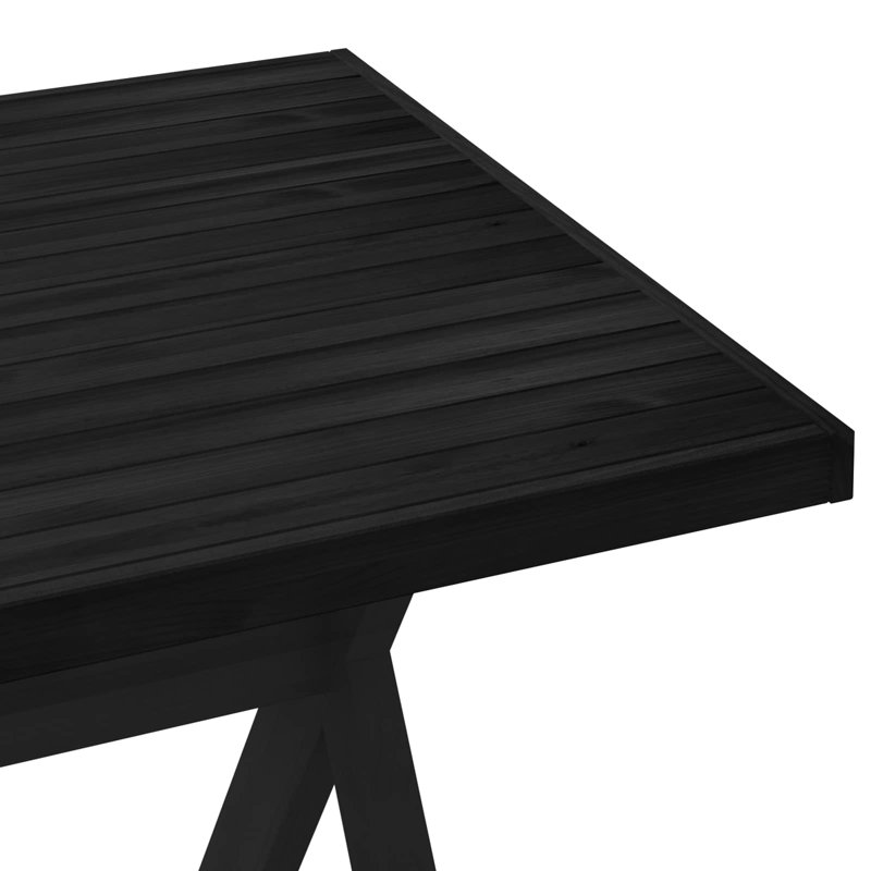 Solid Wood Base Dining Table