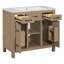 Meuble-lavabo 36 po avec lavabo supérieur-304979801