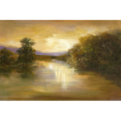 Sunset Glow - Wrapped Canvas Painting