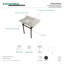 Carrara Marble 36" Single Bathroom Vanity Set-30370530