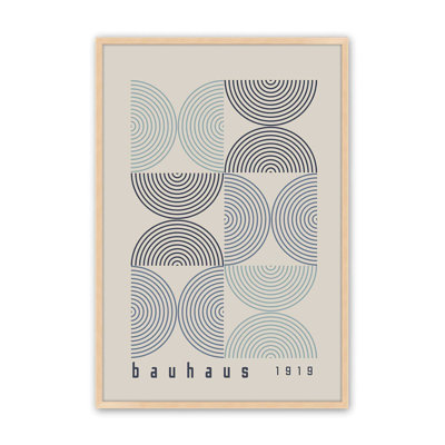 «Midnight Bauhaus Composition», affiche