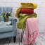 Tweed Knitted Throw Blanket-35276683-31422127